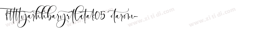 ATTriumvirateW05 Lig字体转换